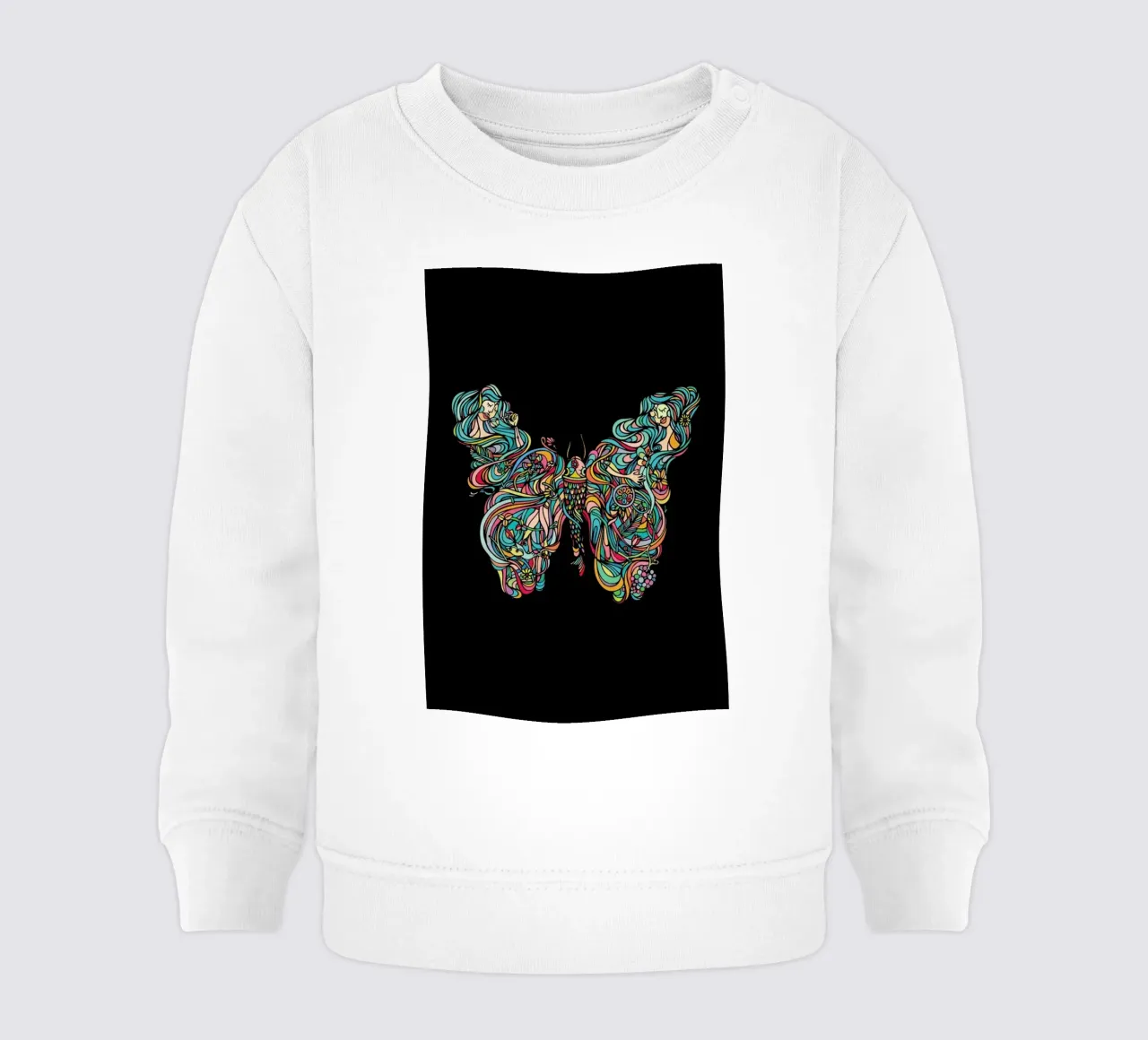 Butterfly felpa neonato da Ninhol