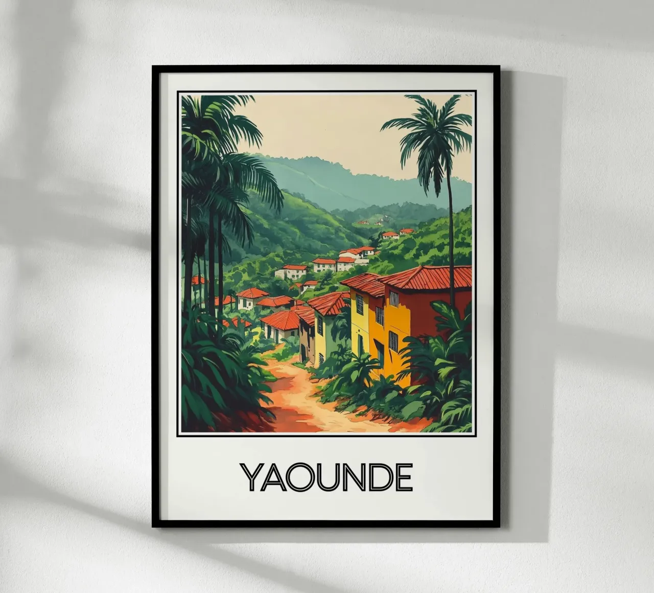 Yaoundé poster da Frame the World