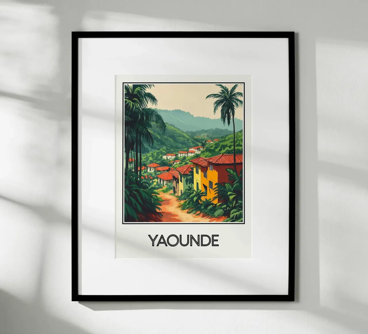 Yaoundé poster da Frame the World