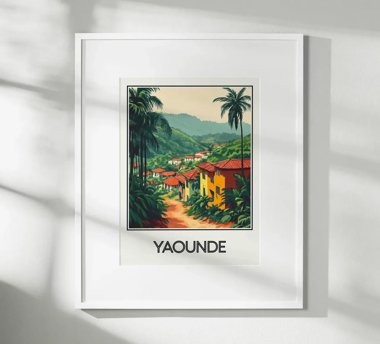 Yaoundé poster da Frame the World
