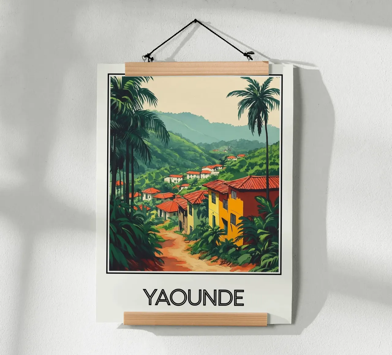 Yaoundé poster da Frame the World
