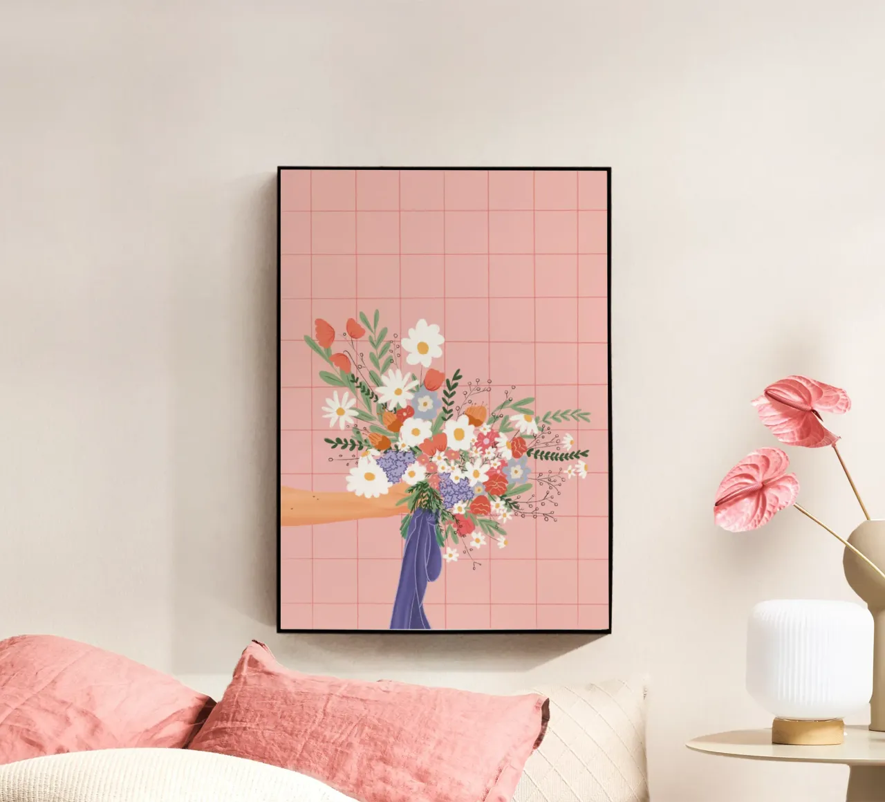 Bouquet plexiglass da Papergreyy