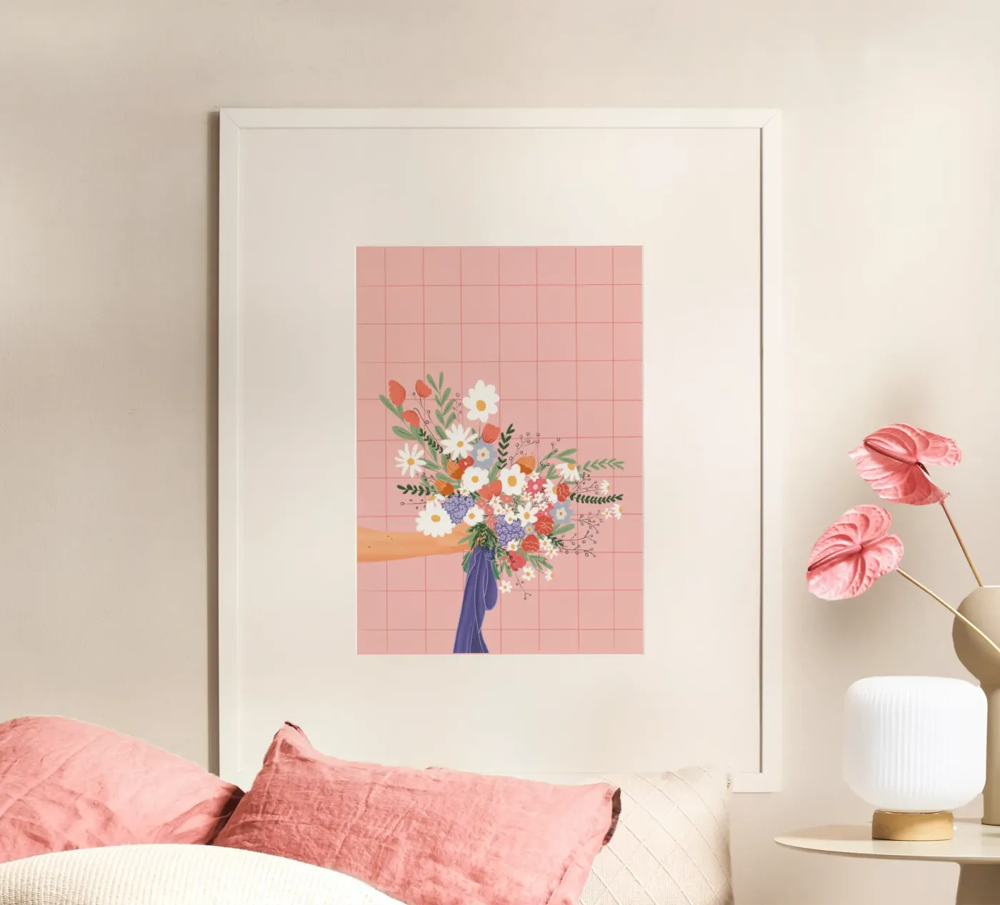 Bouquet poster da Papergreyy
