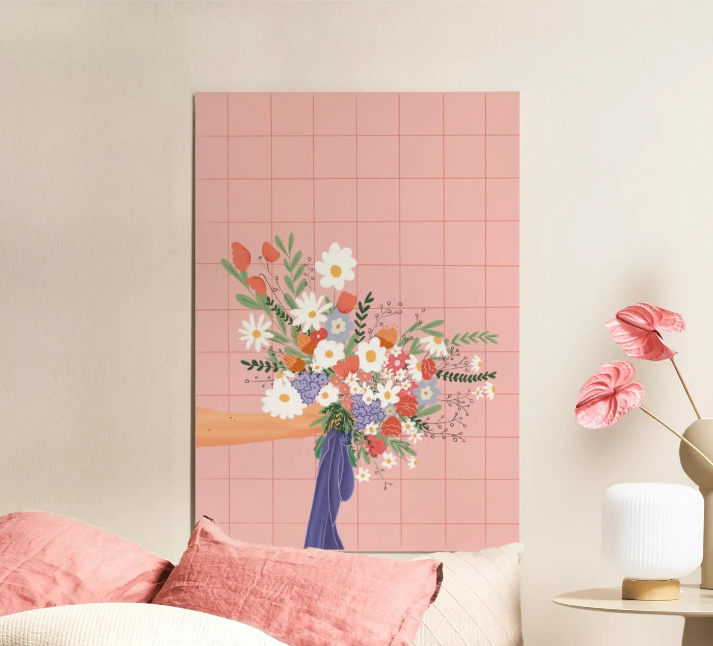 Bouquet poster da Papergreyy