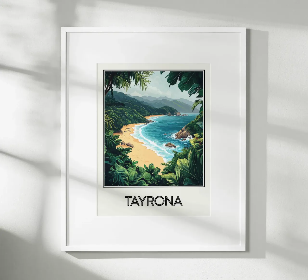Tayrona carta hahnemühle da Frame the World