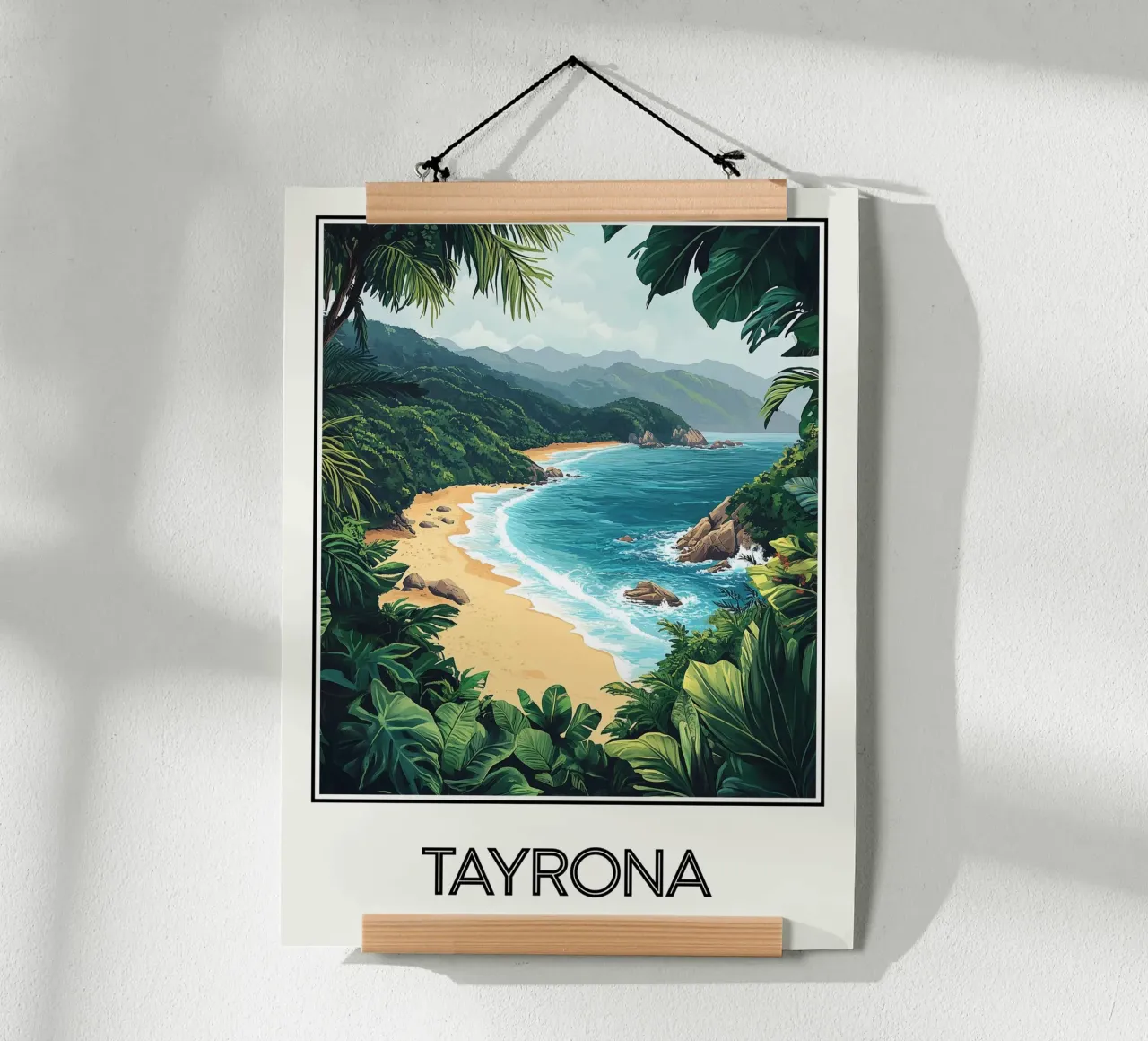 Tayrona carta hahnemühle da Frame the World