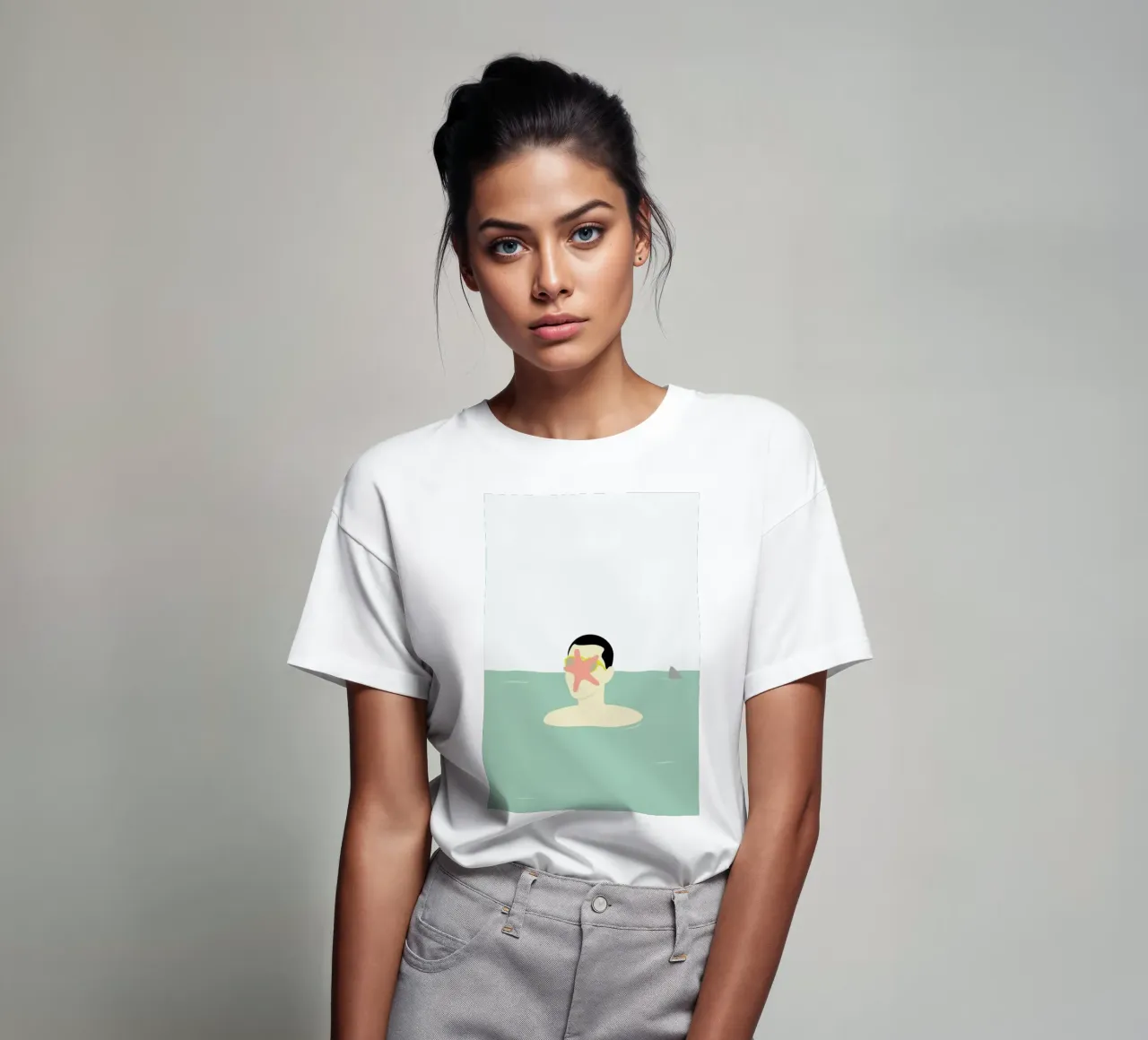 En Smuk Dag Paa Havet t-shirt by Swen Swensøn