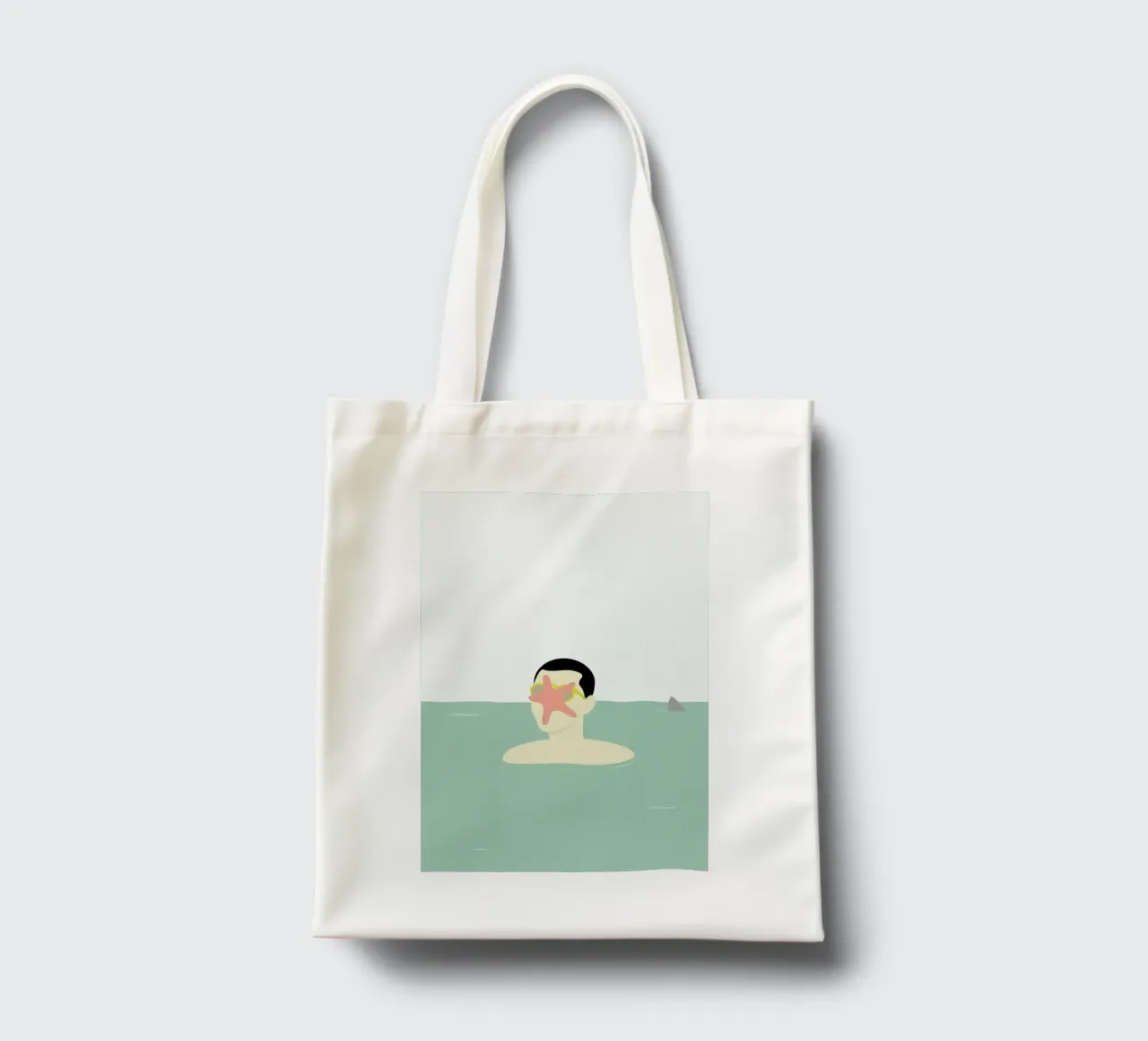 En Smuk Dag Paa Havet tote bag by Swen Swensøn
