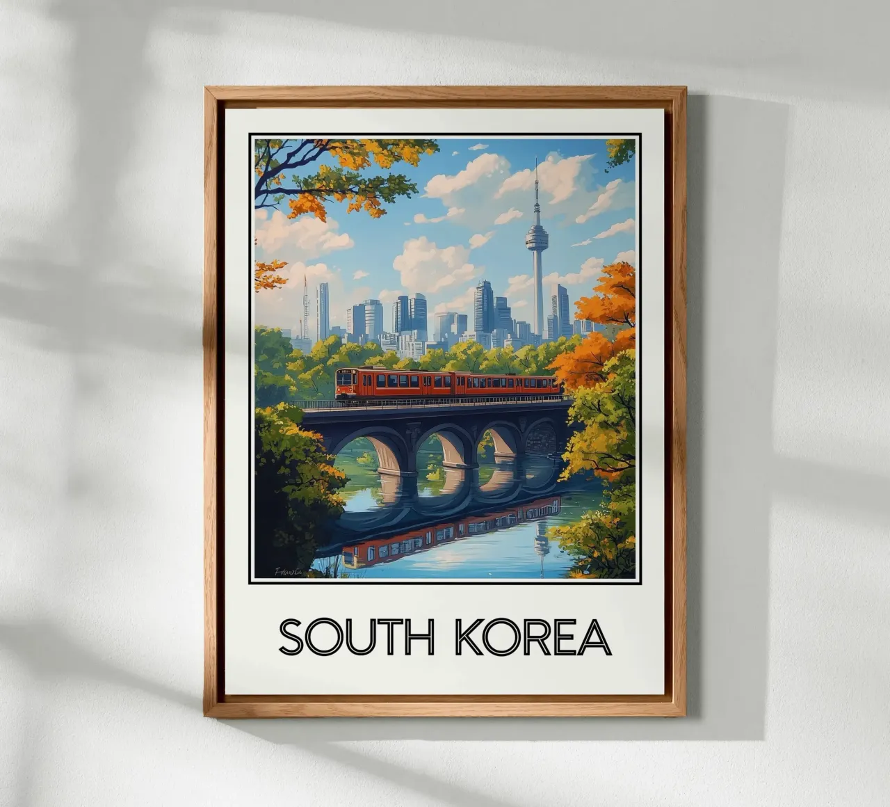 Corea del Sud alluminio dibond da Frame the World