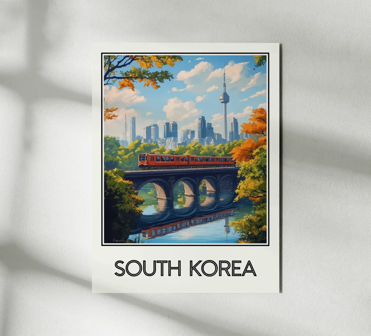Corea del Sud alluminio dibond da Frame the World