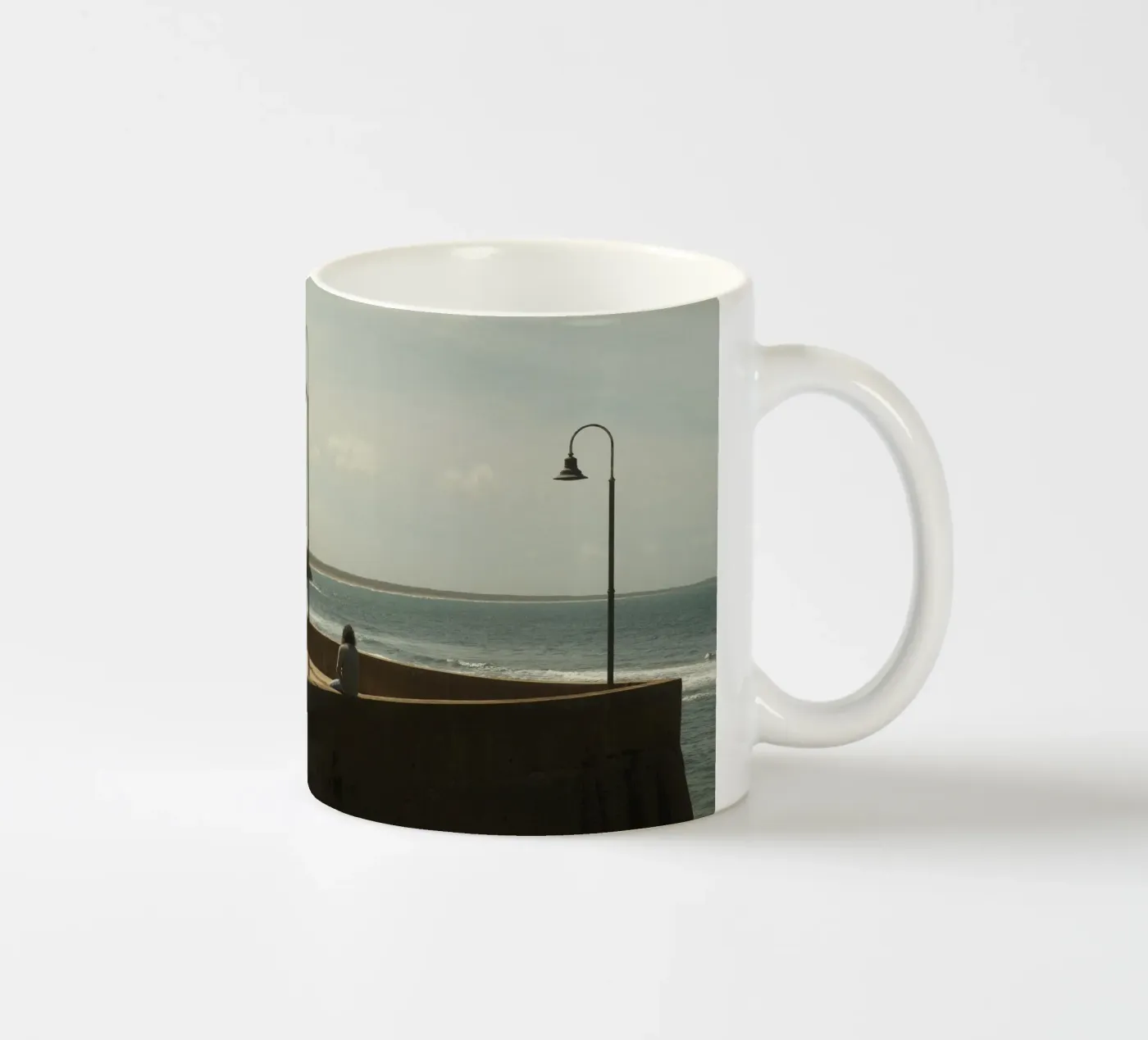 Ocean Pause tazza in ceramica da FujiPrints
