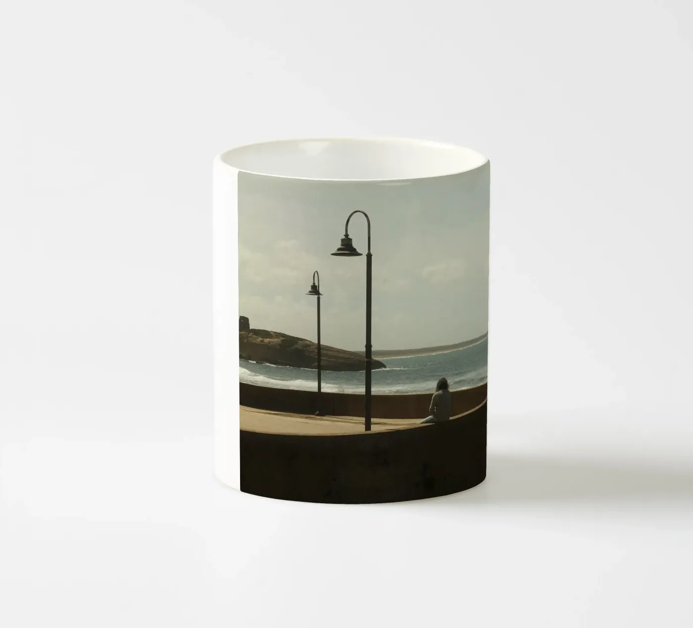 Ocean Pause tazza in ceramica da FujiPrints