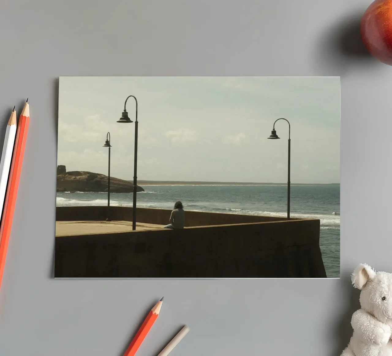 Ocean Pause sticker sheet by FujiPrints