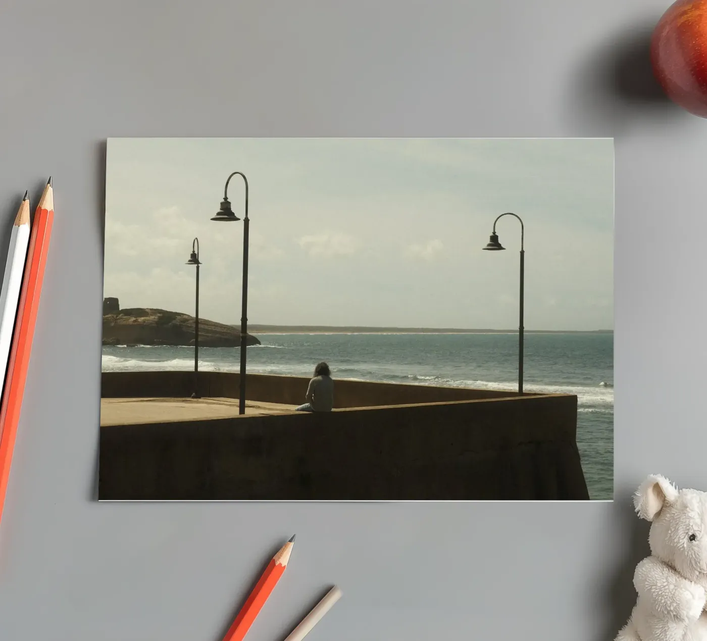 Ocean Pause stickervel van FujiPrints