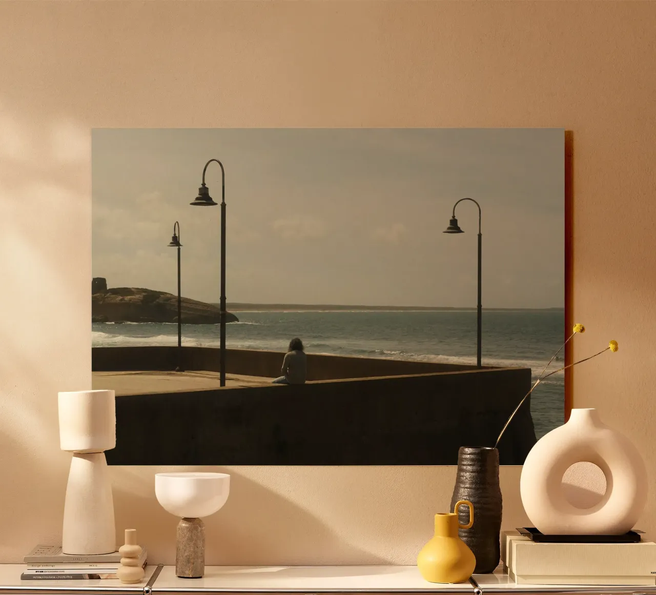 Ocean Pause alluminio dibond da FujiPrints