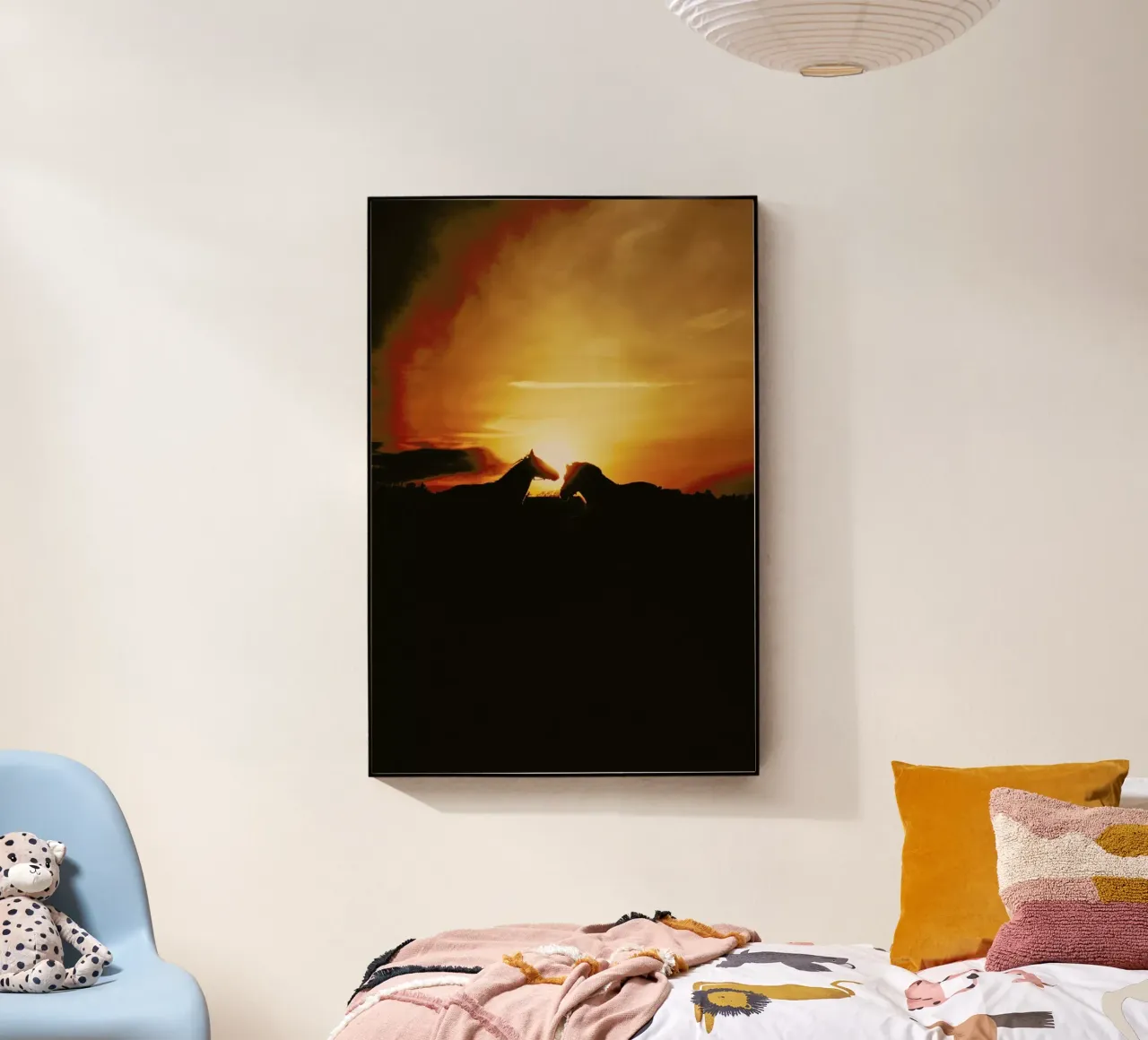 The Horses plexiglass da Pale Grain