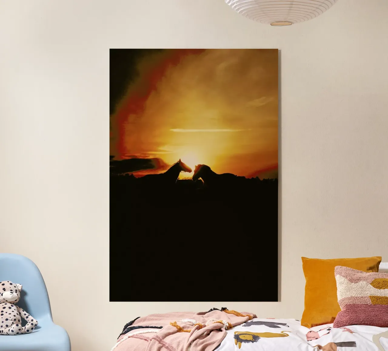 The Horses plexiglass da Pale Grain