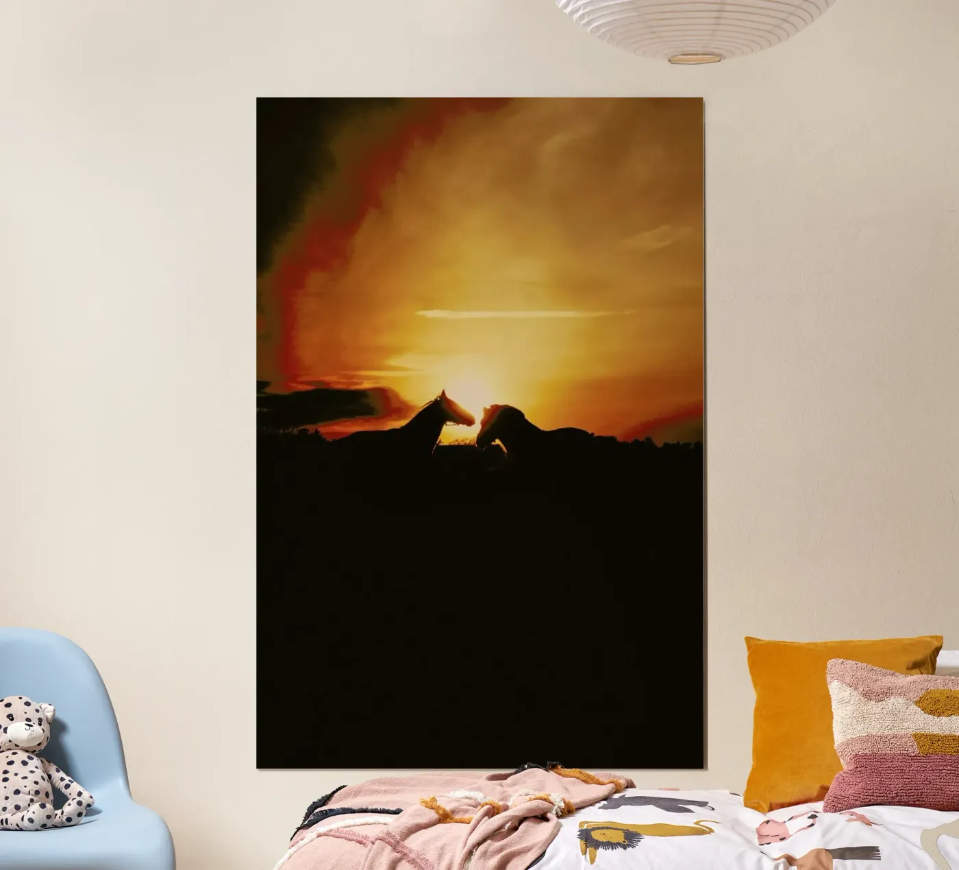 The Horses poster da Pale Grain