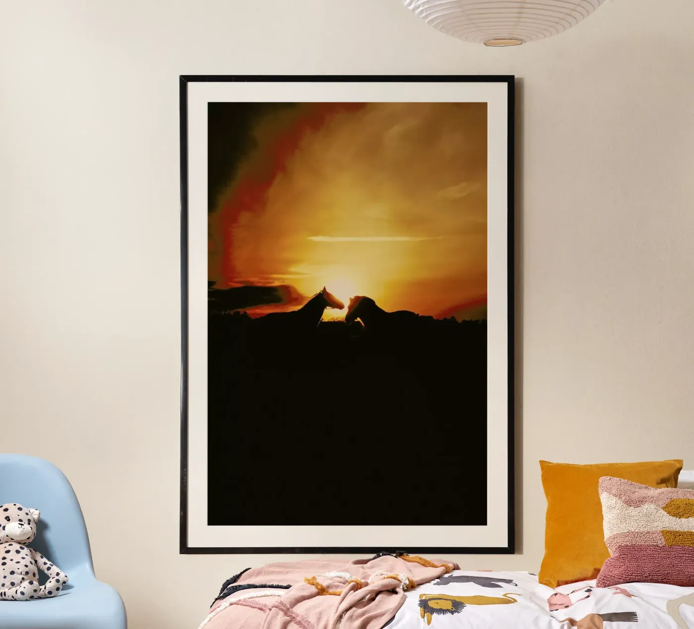 The Horses poster da Pale Grain