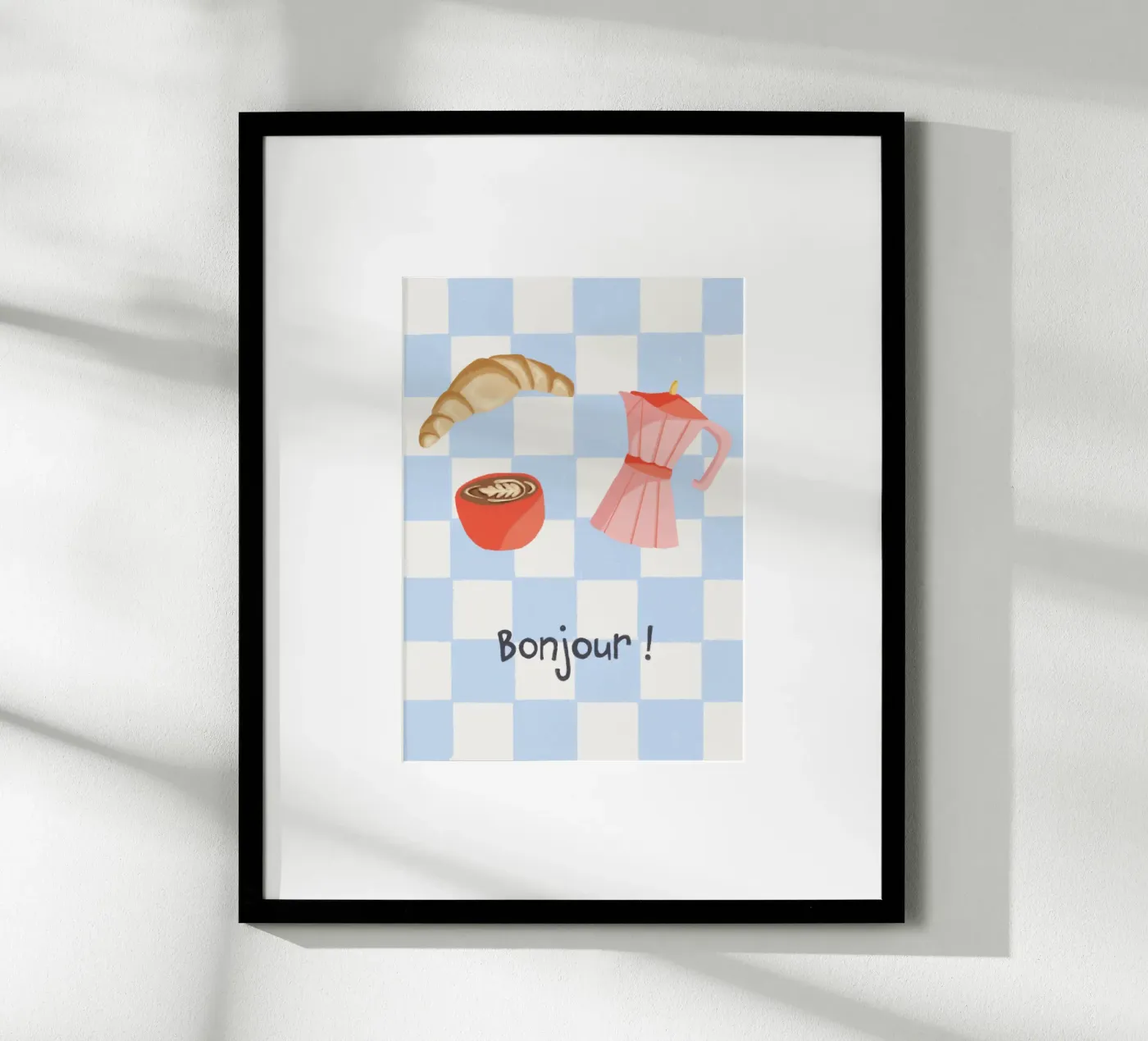 Bonjour poster da Papergreyy