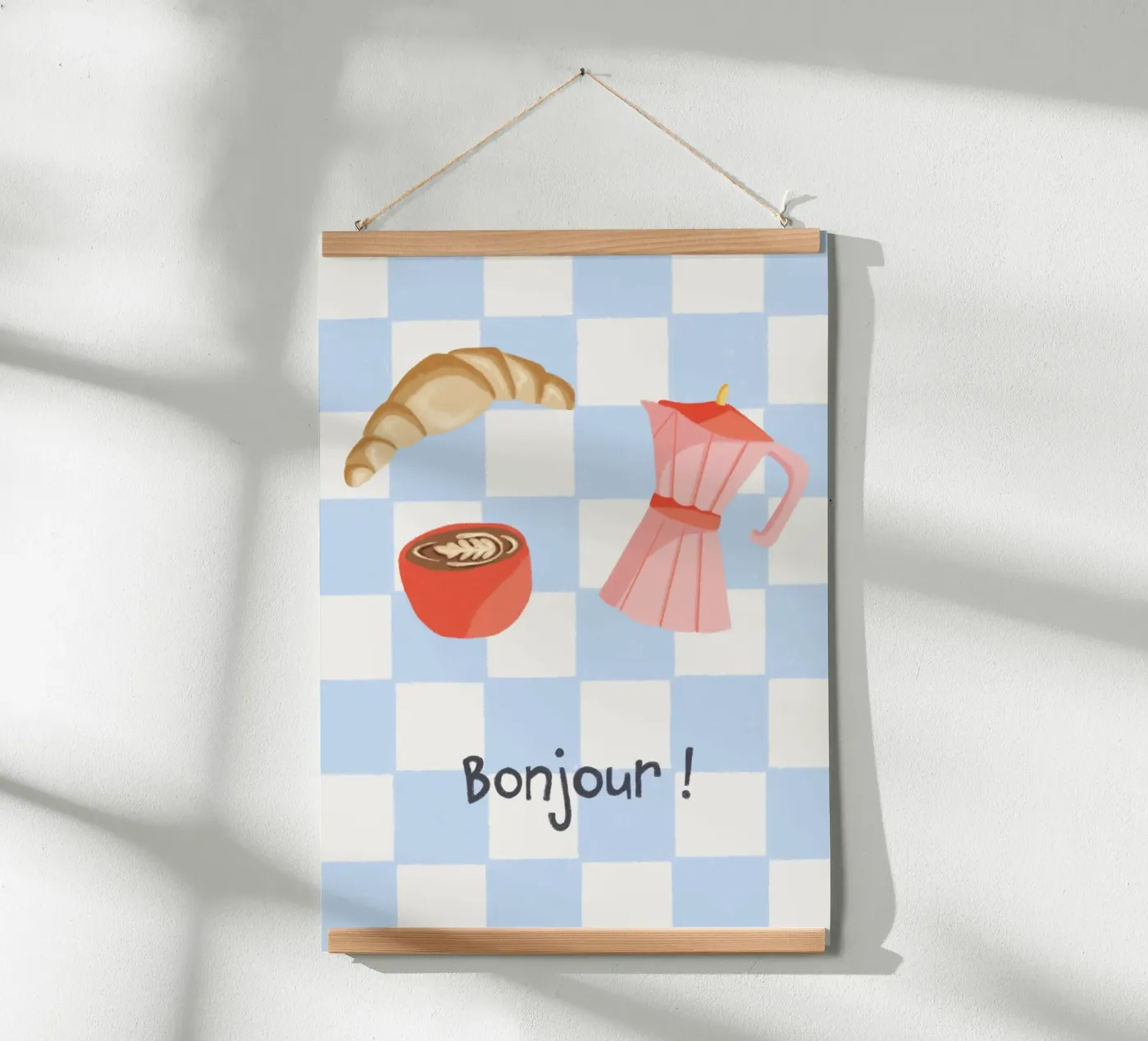 Bonjour poster da Papergreyy