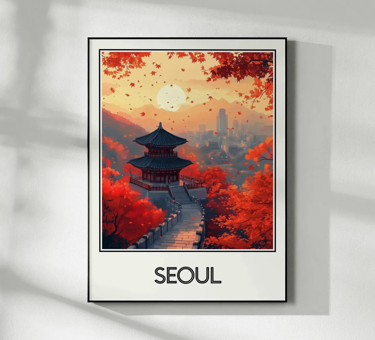 Seúl metacrilato de Frame the World