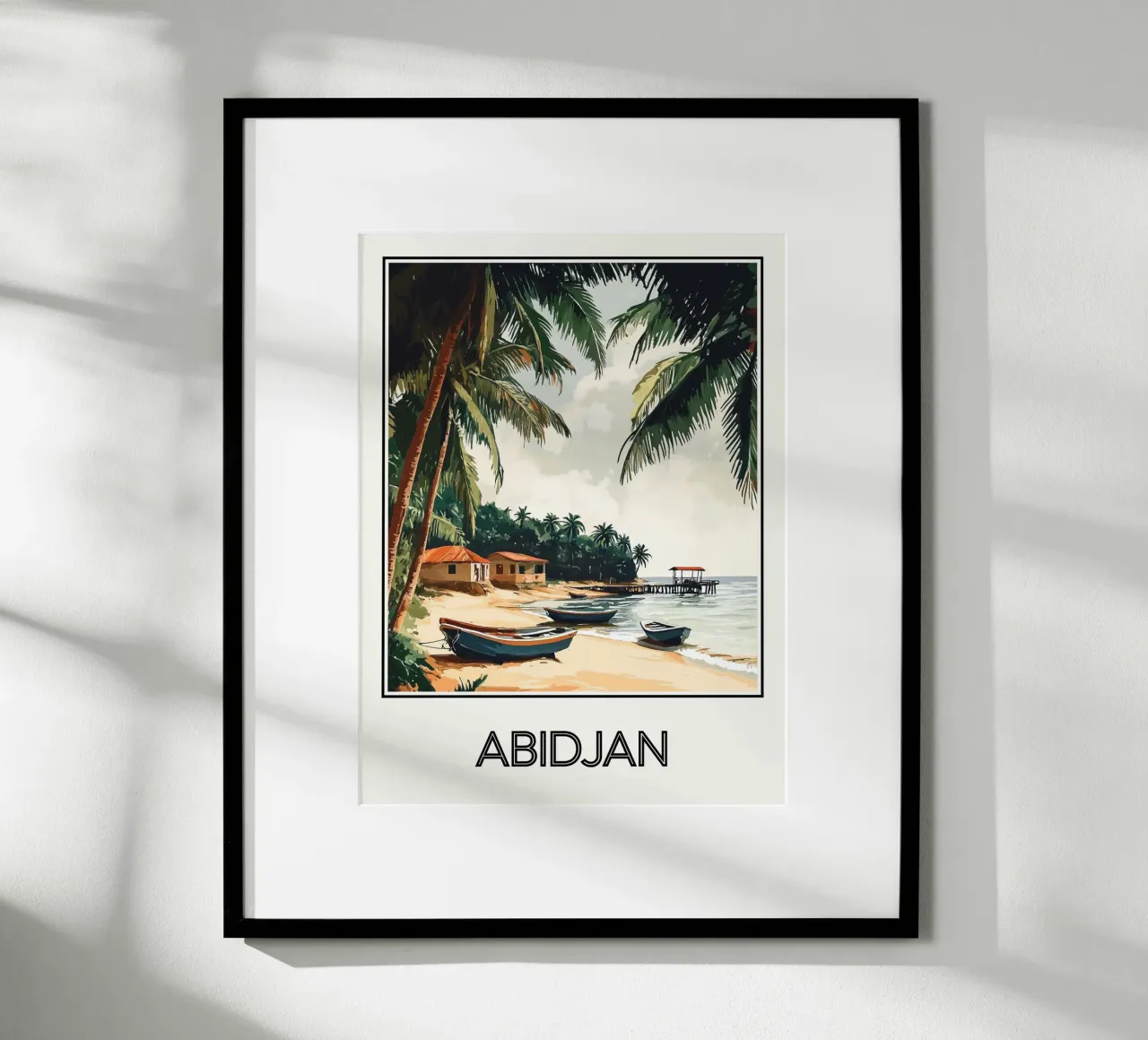 Abidjan poster da Frame the World