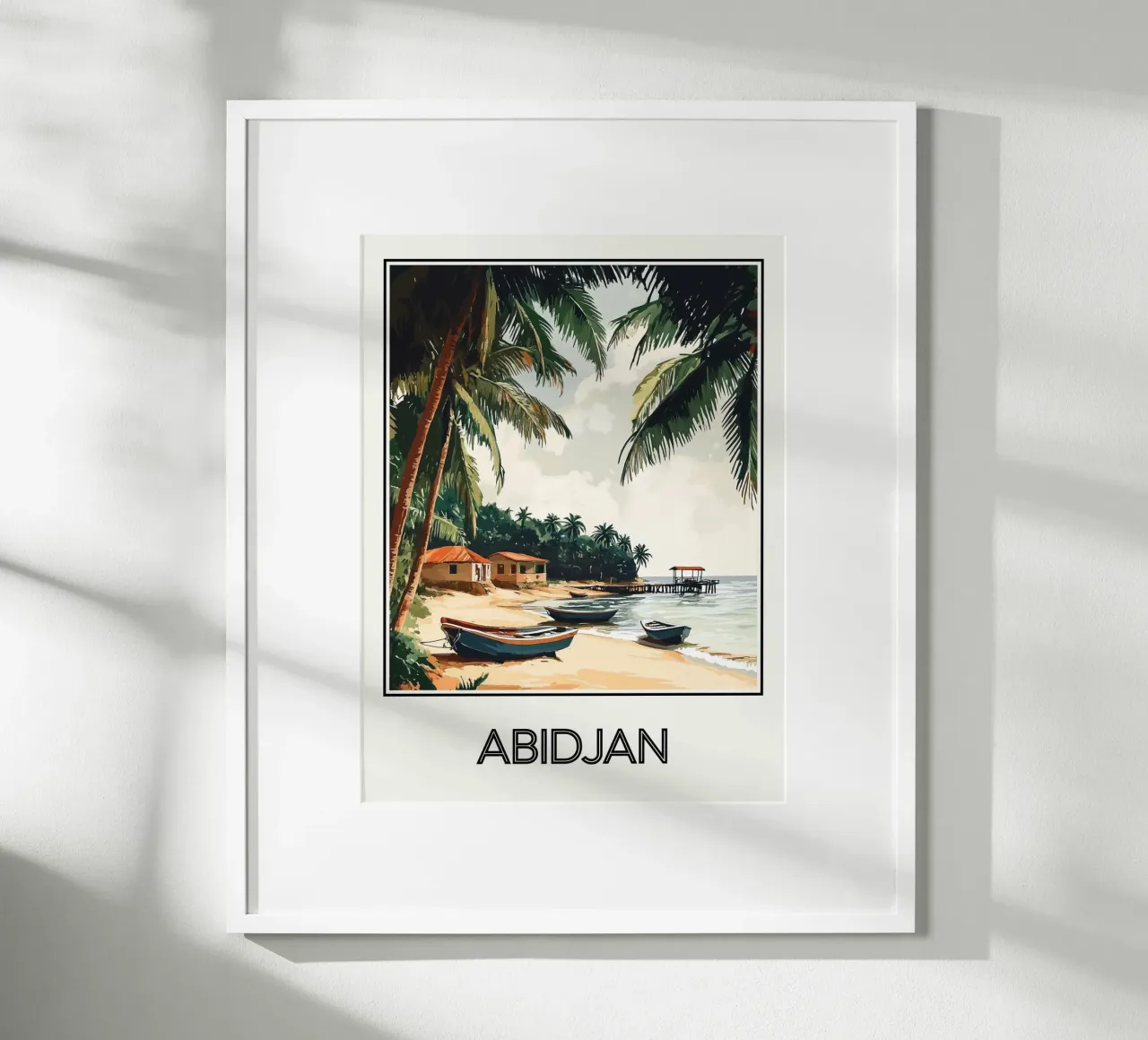 Abidjan poster da Frame the World