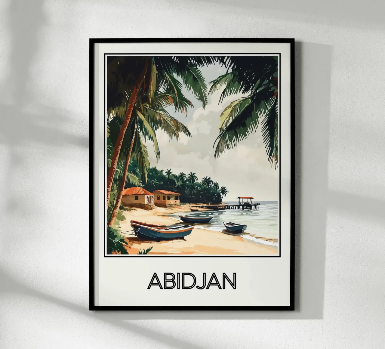 Abidjan poster da Frame the World