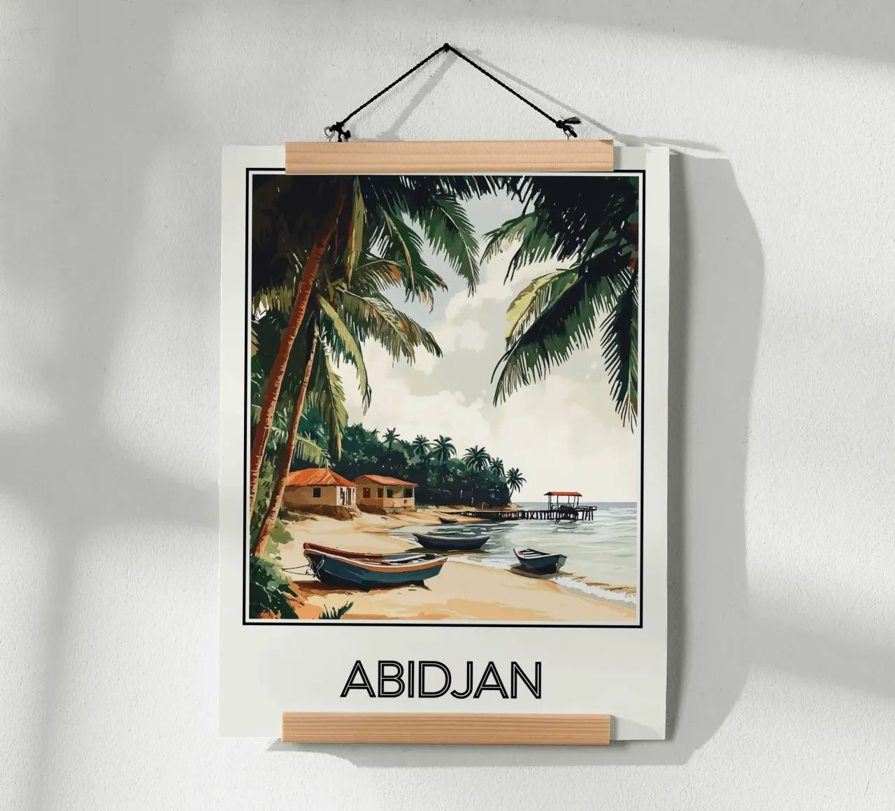 Abidjan poster da Frame the World