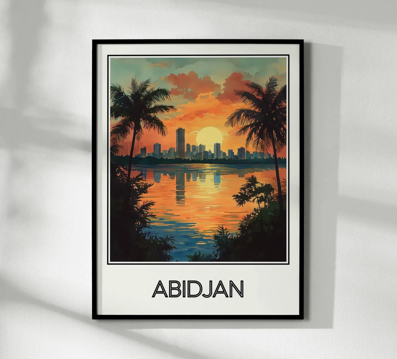 Abidjan poster da Frame the World