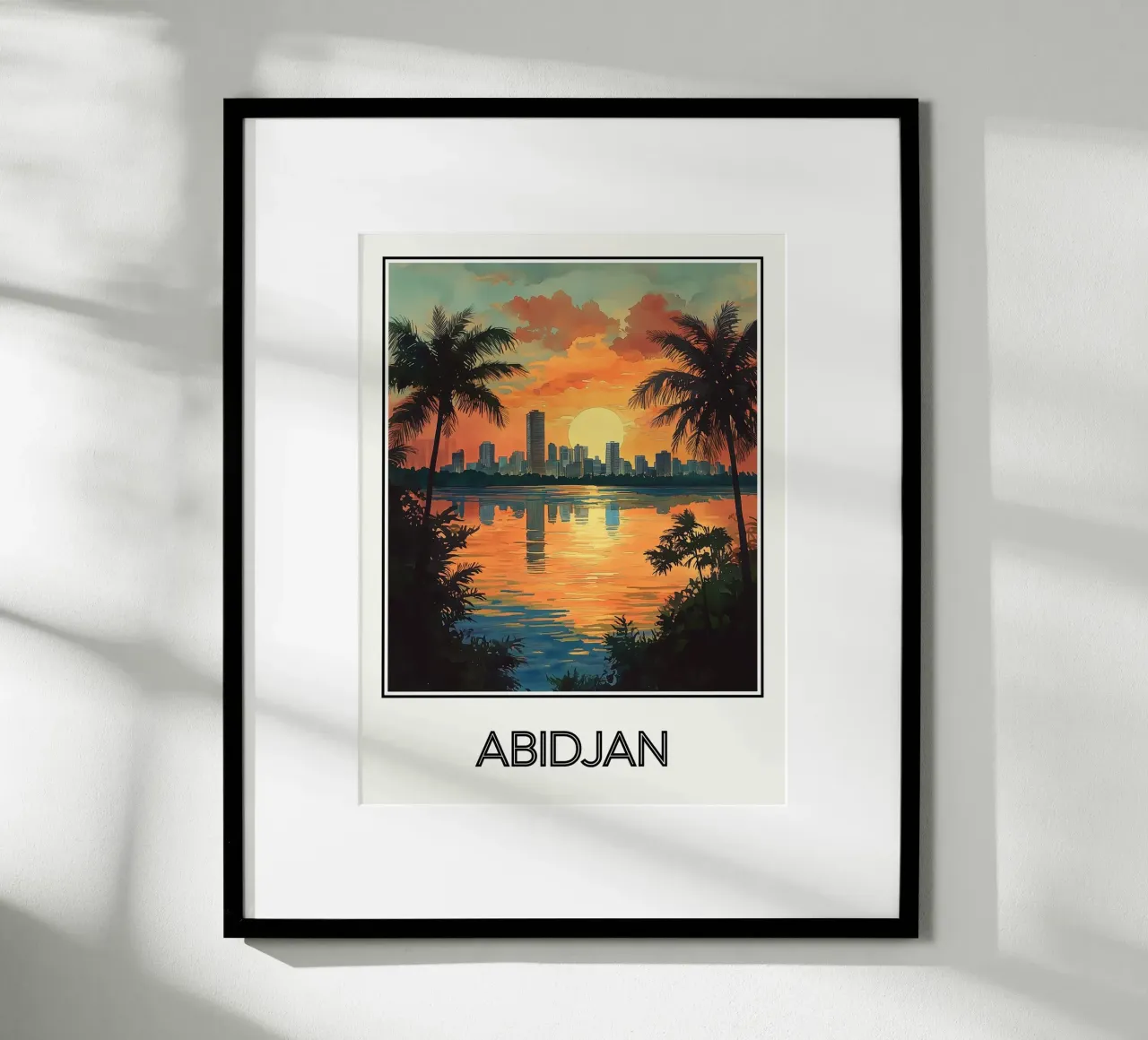 Abidjan poster da Frame the World