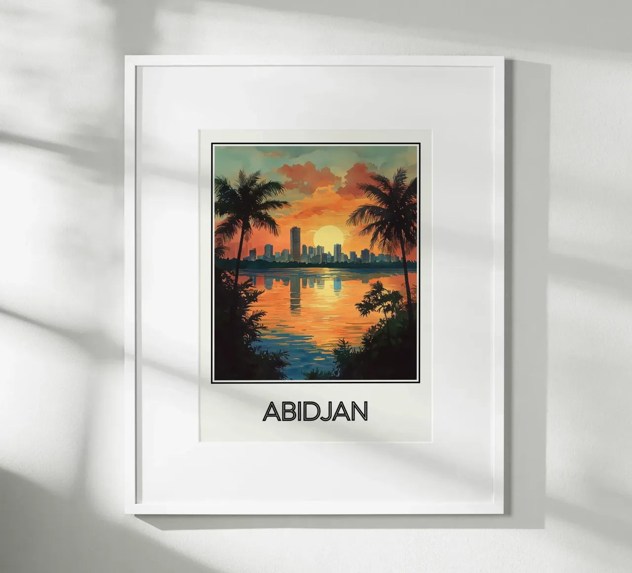 Abidjan poster da Frame the World