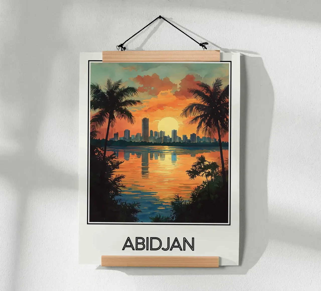 Abidjan poster da Frame the World