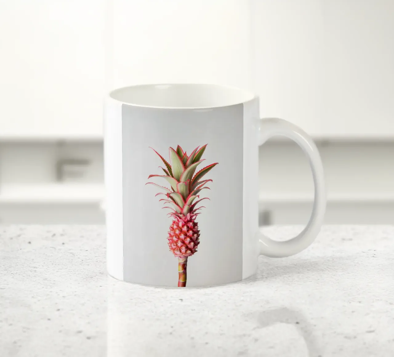 Ananas Pinke tazza in ceramica da Katja Stehle Design