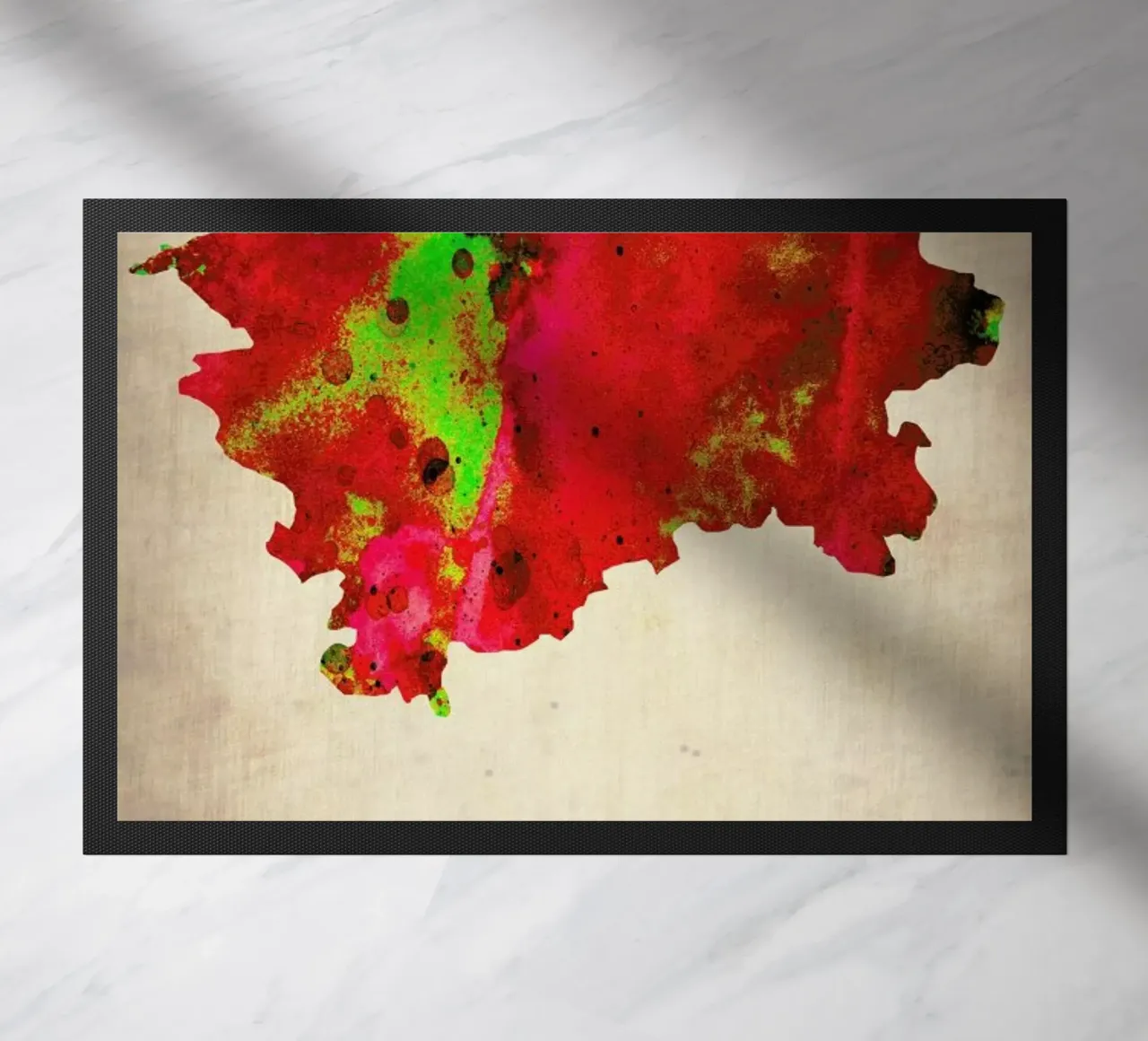 Prague Watercolor Map zerbino da Naxart