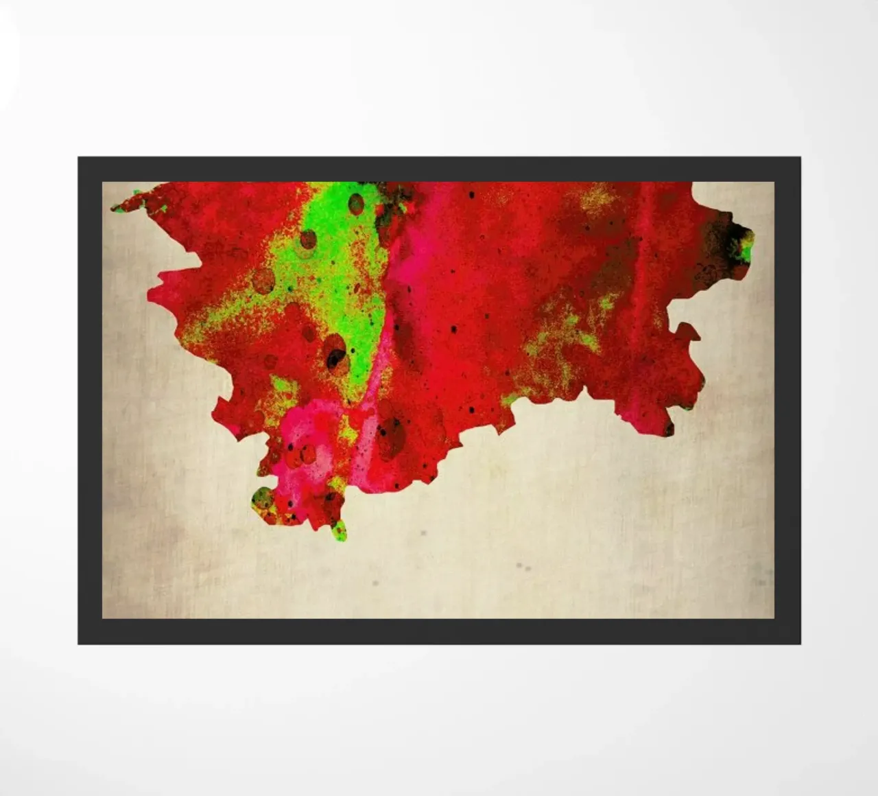 Prague Watercolor Map zerbino da Naxart