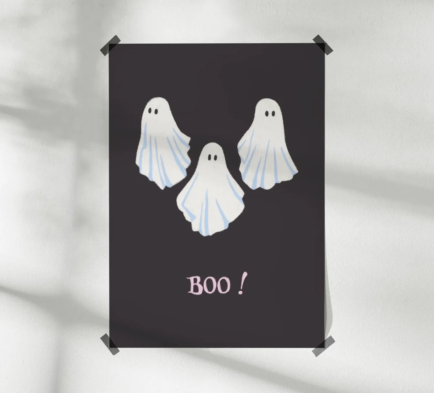 Spook poster van Papergreyy