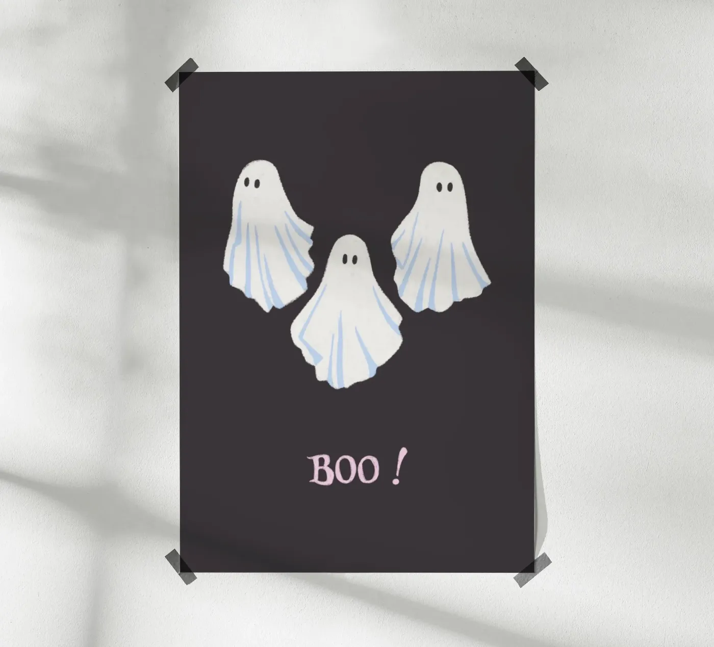 Ghost poster by Papergreyy