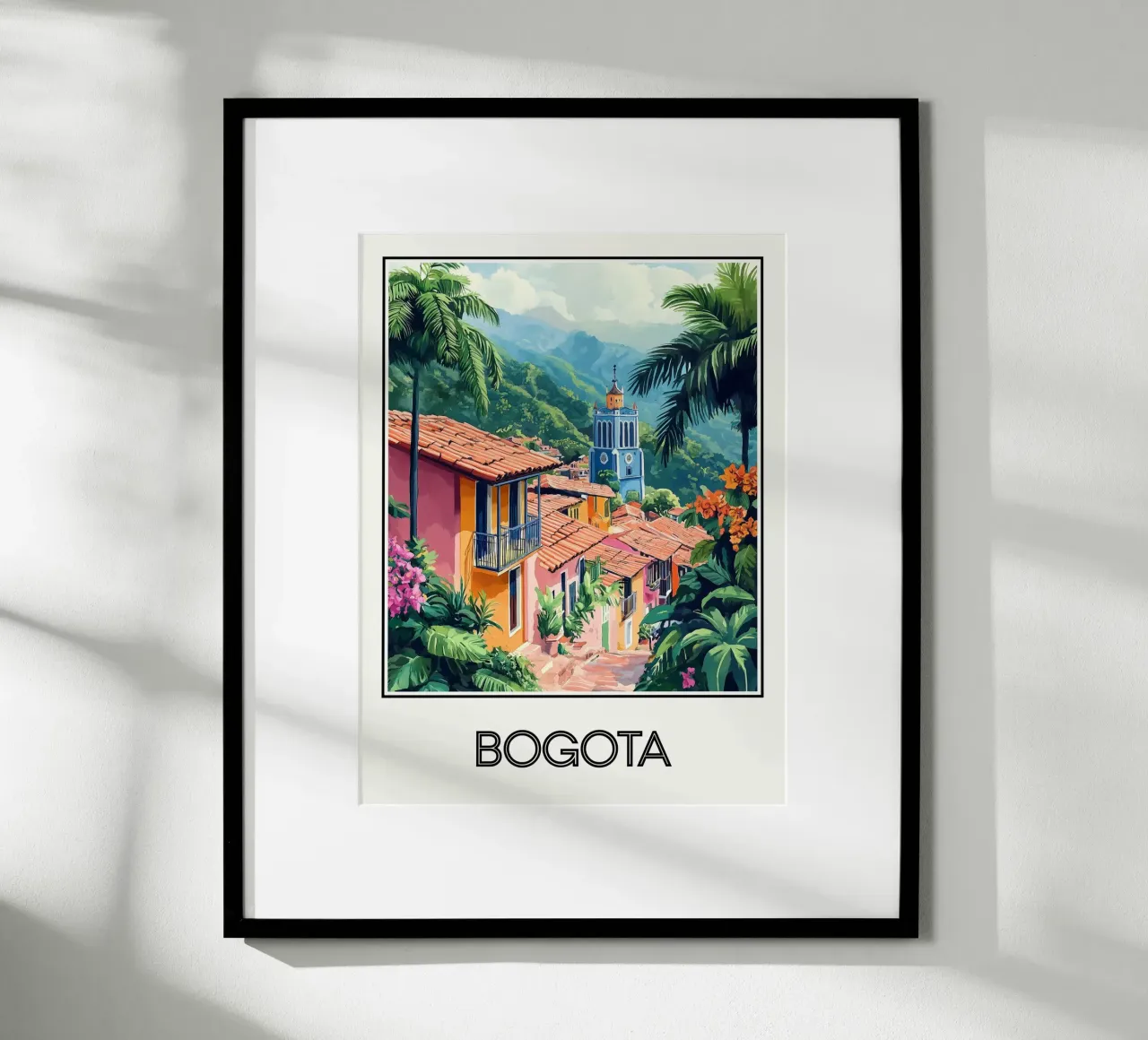 Bogotà poster da Frame the World