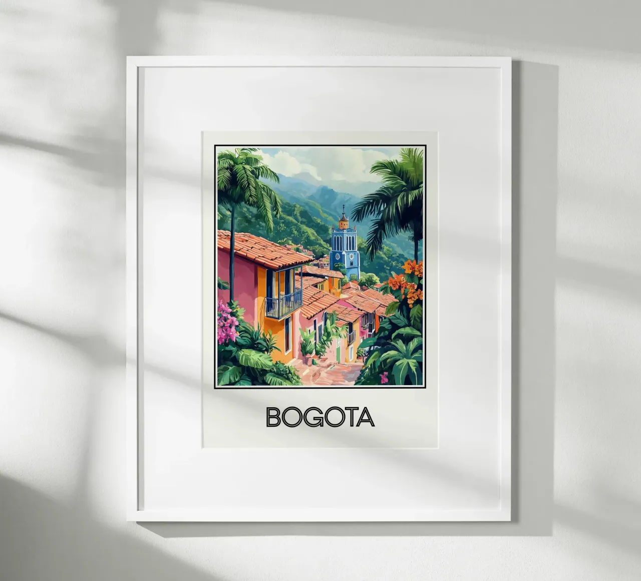 Bogotà poster da Frame the World