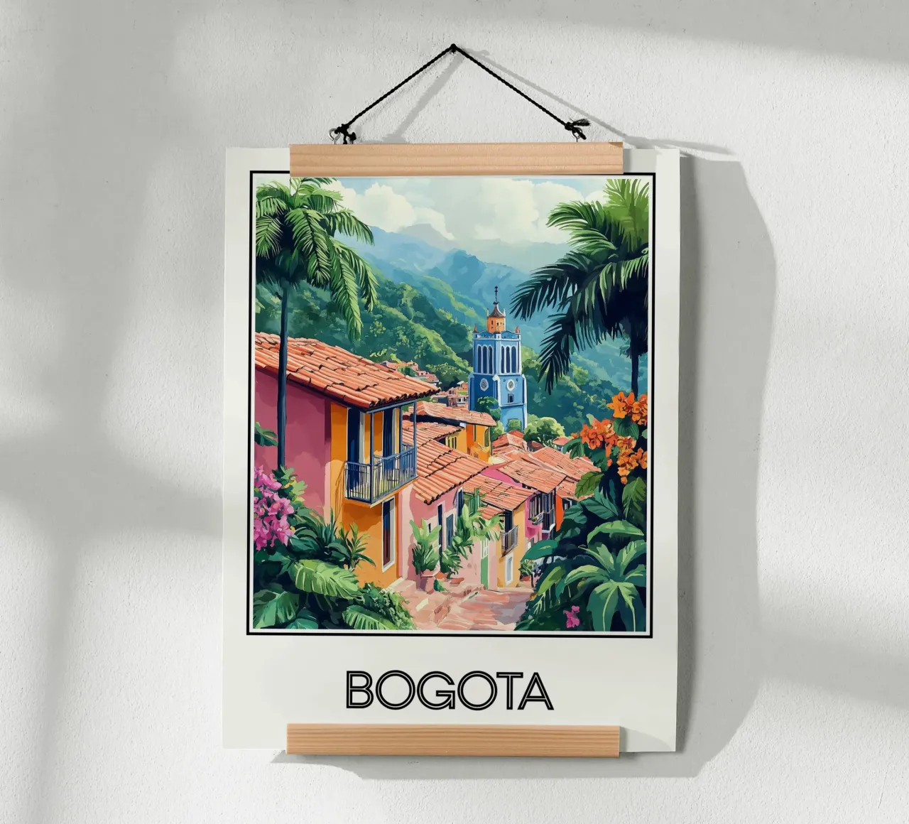 Bogotà poster da Frame the World
