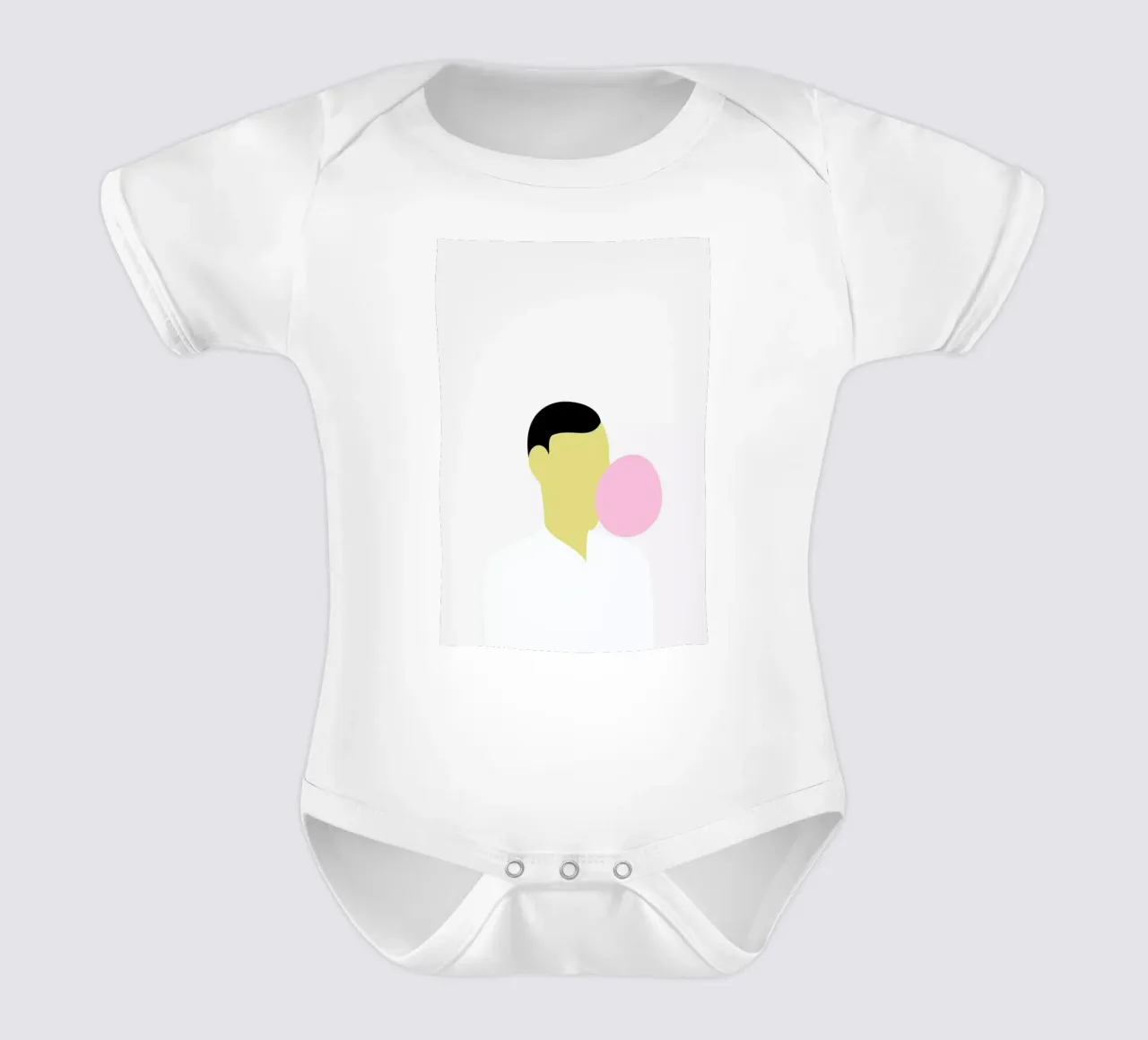 Modig 01 body neonato maniche corte da Swen Swensøn