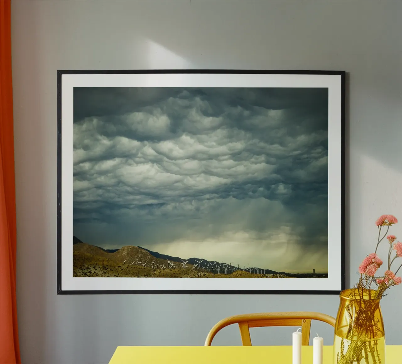 Paesaggio tempestoso carta hahnemühle da Katja Stehle Design