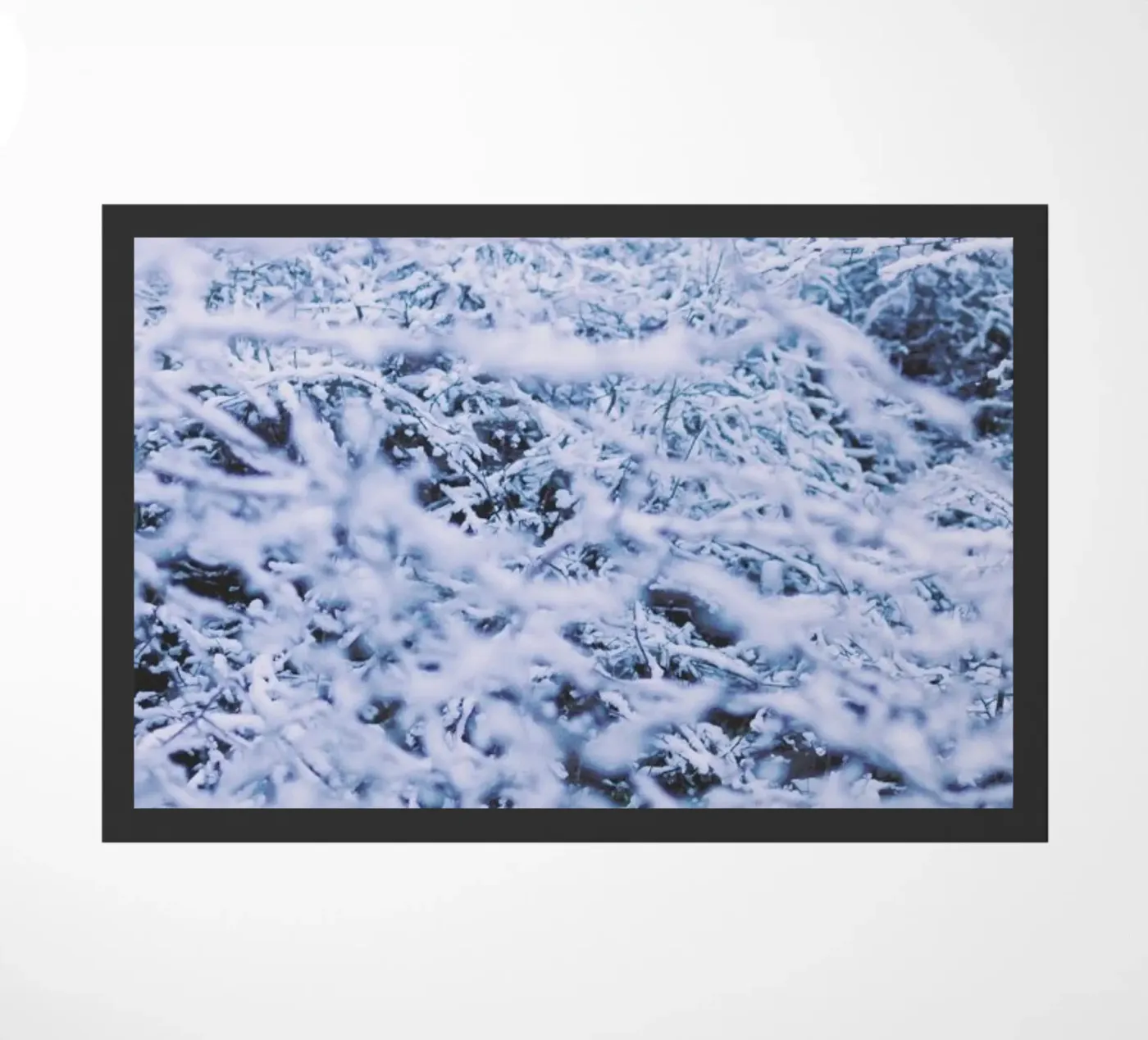 The Snow deurmat van Pale Grain