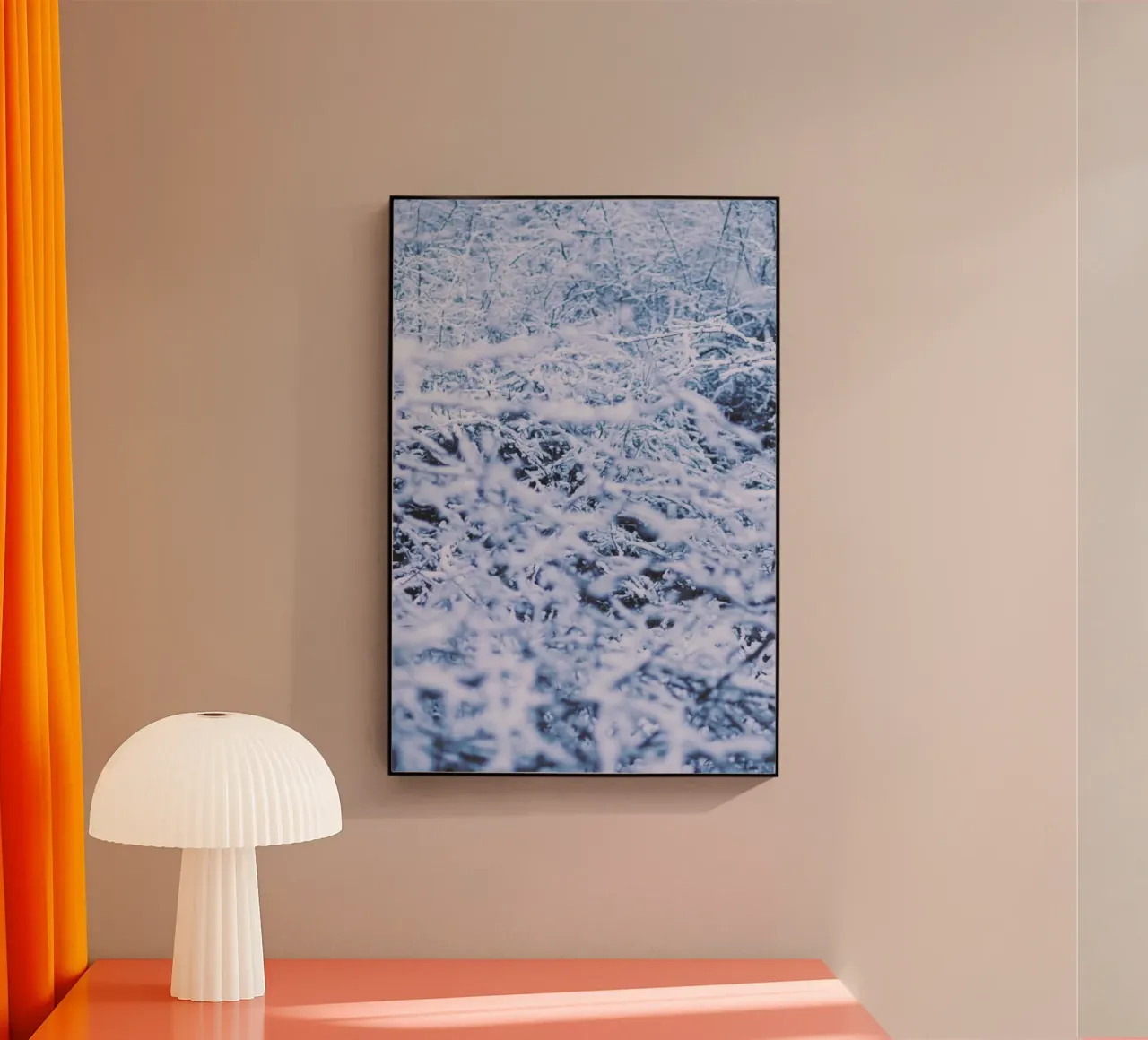 The Snow plexiglass da Pale Grain