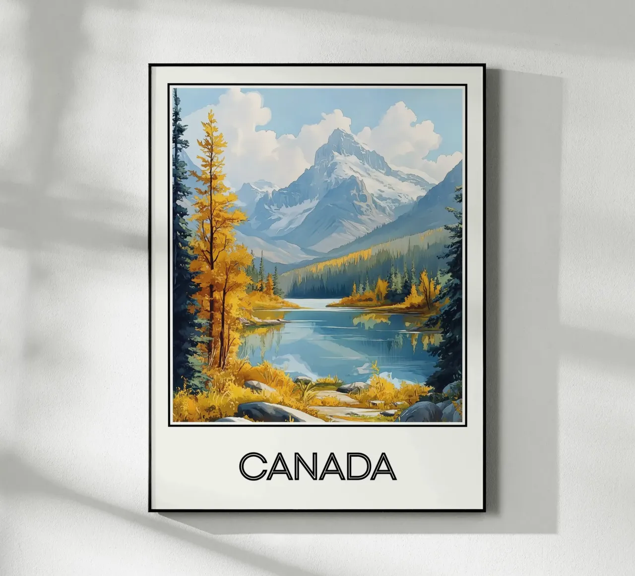 Affiche Canada plexiglass da Frame the World