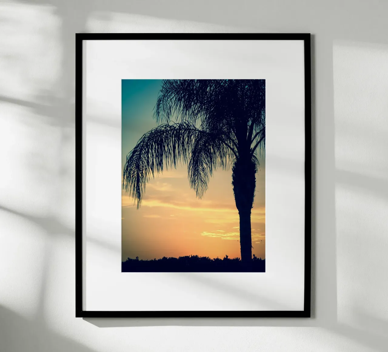 Under palm trees poster by Katja Stehle Design