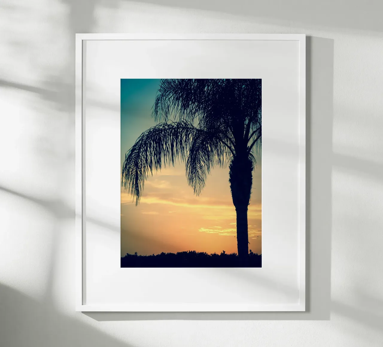 Under palm trees poster by Katja Stehle Design