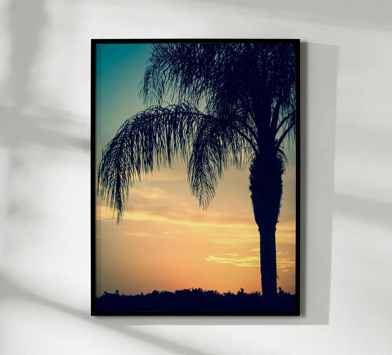 Under palm trees poster by Katja Stehle Design